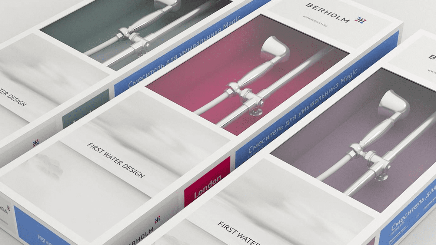 Danish producer of plumbing fixtures expresses its values through branding